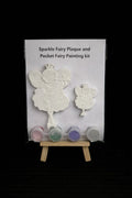 Sparkly Fairy plaque (with hanger) and Pocket Fairy kit